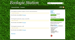 Desktop Screenshot of ecologicstation.com
