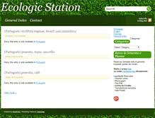 Tablet Screenshot of ecologicstation.com